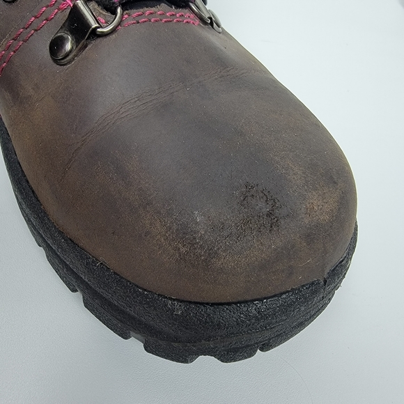 Avenger Work Boots Womens A7675 Industrial & Construction Brown Shoes Size 7.5W - Picture 12 of 13